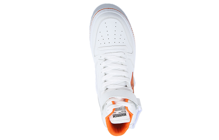 Warrior High-Top CMFT Sneakers 'White Orange' 圖 3