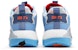 Kasut Retro High-Top Warrior 'Putih Biru Graffiti' WBN(JS)-058101