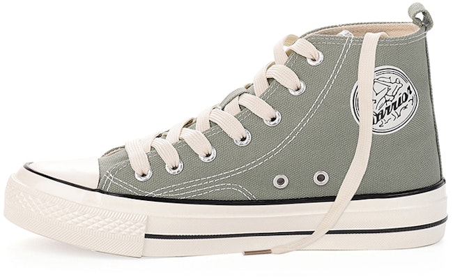 Warrior High-Top Retro Canvas 'Grey Green' WXY-P046TC02 Buy Warrior High-Top Retro Canvas 'Grey Green' WXY-P046TC02