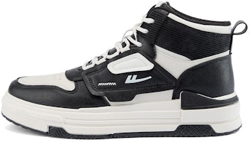 Warrior High-Top Sneaker 'Beige Black Colorblock' WXY(S)-1986Z03 Warrior High-Top Sneaker 'Beige Black Colorblock' WXY(S)-1986Z03