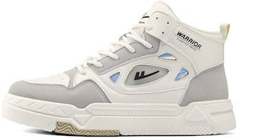 Warrior High-Top Sneaker 'Beige Grey' WXY-F448C02 Warrior High-Top Sneaker 'Beige Grey' WXY-F448C02