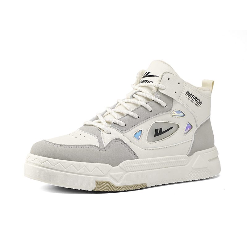 Order 战士高帮运动鞋 '米色灰' WXY-F448C02