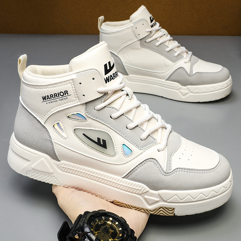 Purchase 战士高帮运动鞋 '米色灰' WXY-F448C02