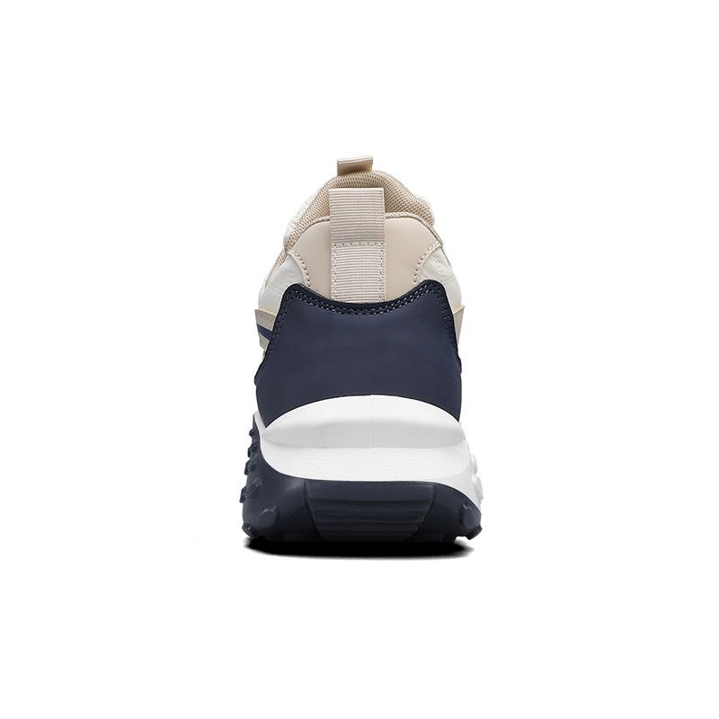 Warrior High-Top Sneaker 'Beige Navy' 圖 4