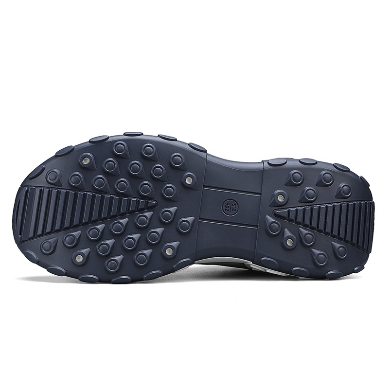 Warrior High-Top Sneaker 'Beige Navy' 圖 5