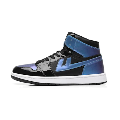 Warrior High-Top Sneaker 'Black Blue Chameleon'
