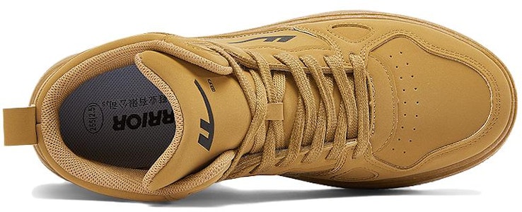 Warrior回力 合成皮 風潮拼色 厚底增高 防滑耐磨 高筒 板鞋 男款 駝色 Lookbook Warrior回力 合成皮 風潮拼色 厚底增高 防滑耐磨 高筒 板鞋 男款 駝色