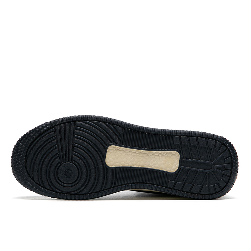 Warrior High-Top Sneaker 'Deep Blue and Beige Checkered' 圖 6