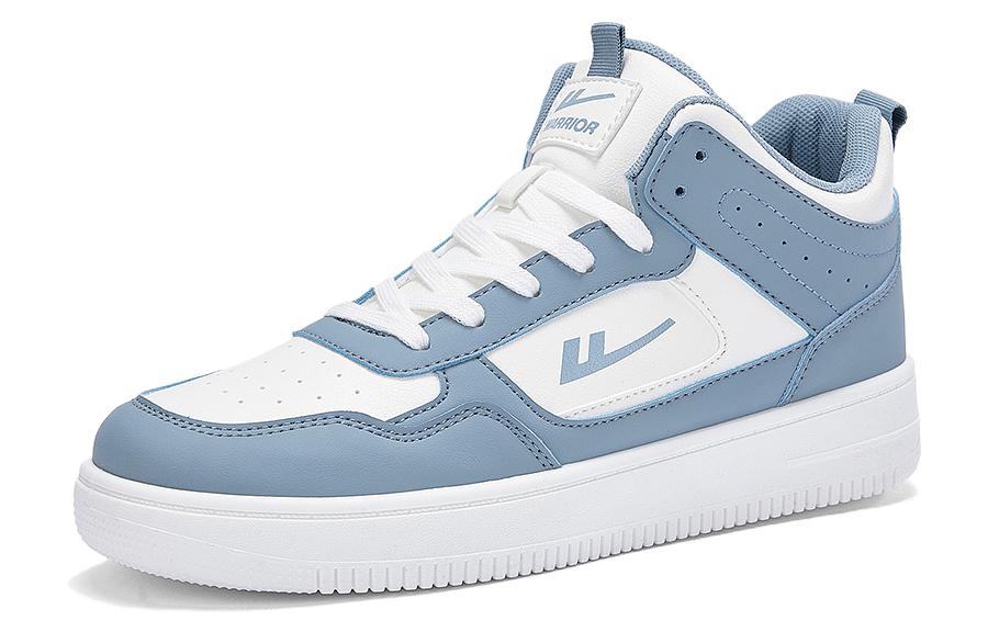 Warrior High-Top Sneaker 'White & Blue' 圖 2