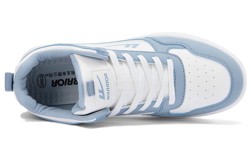 Warrior High-Top Sneaker 'White & Blue' 圖 3