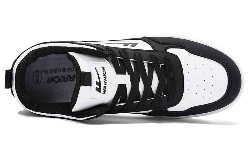 Warrior High-Top Sneaker 'White Black' 圖 3