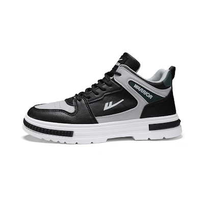 Warrior High-Top Sneakers 'Black Grey Green'