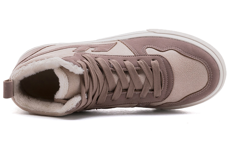 Warrior High-Top Sneakers 'Coffee Velvet' 圖 5