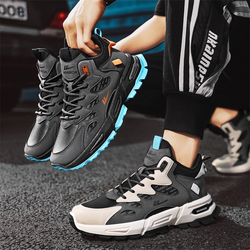 Details for Warrior High 'Sepatu Ayah Hitam Beige' WXY-F211C02