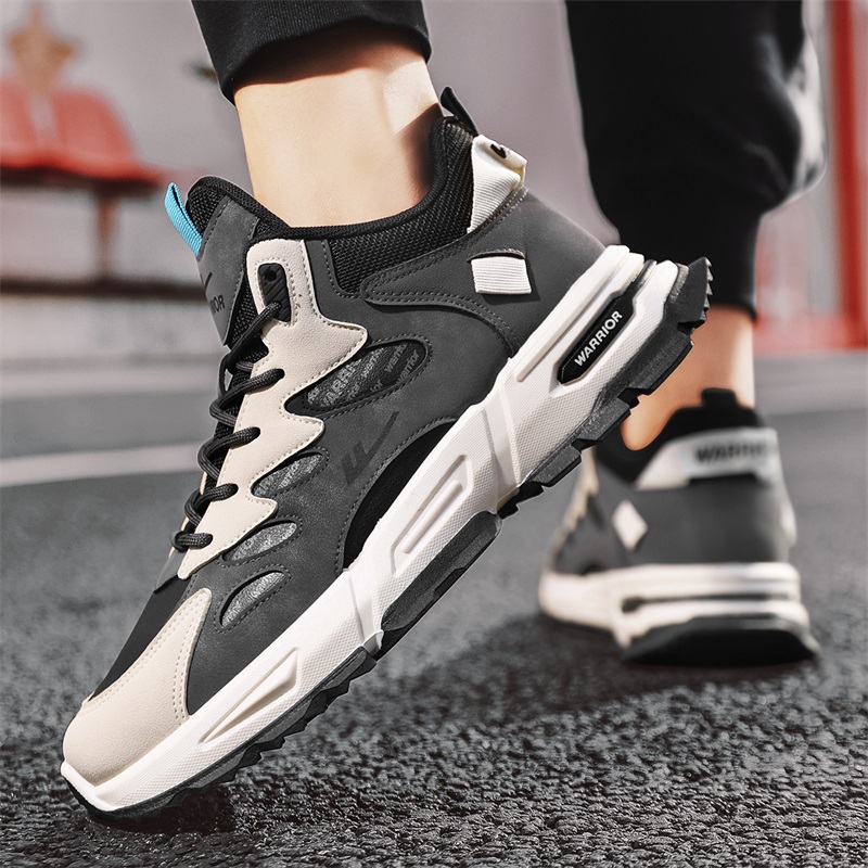 Cheap Warrior High 'Sepatu Ayah Hitam Beige' WXY-F211C02