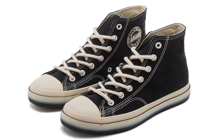 Lookbook Warrior High 'Canvas Hitam Retro' WXY-B336MJ03