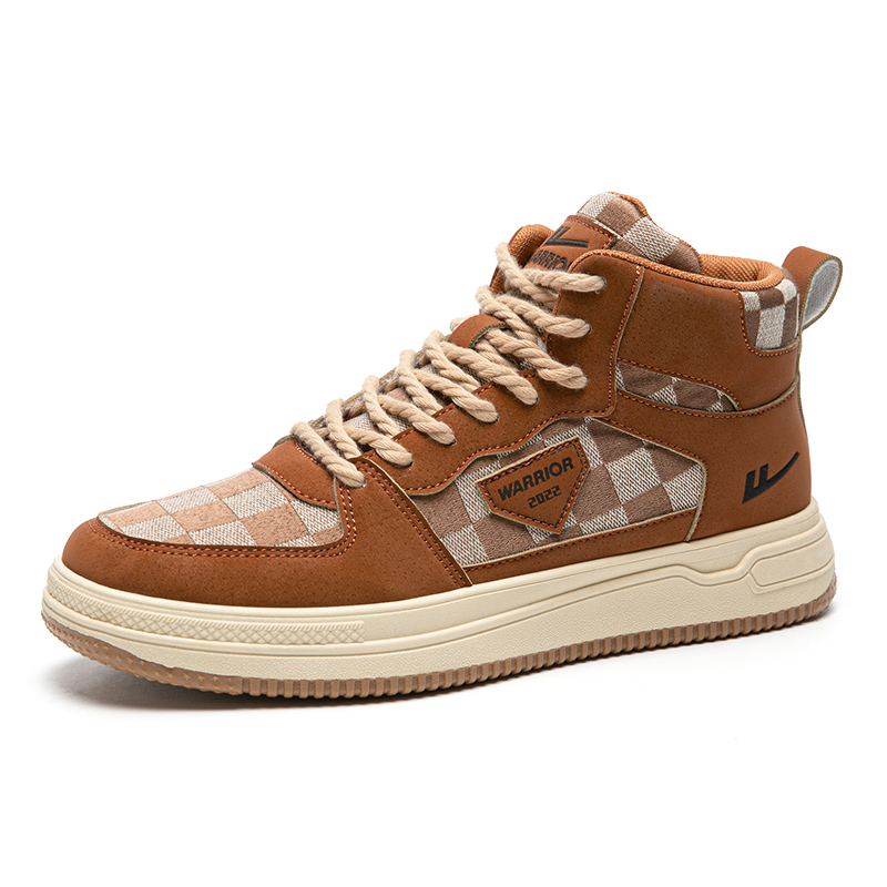 Warrior High 'Brown Checkered' 圖 3