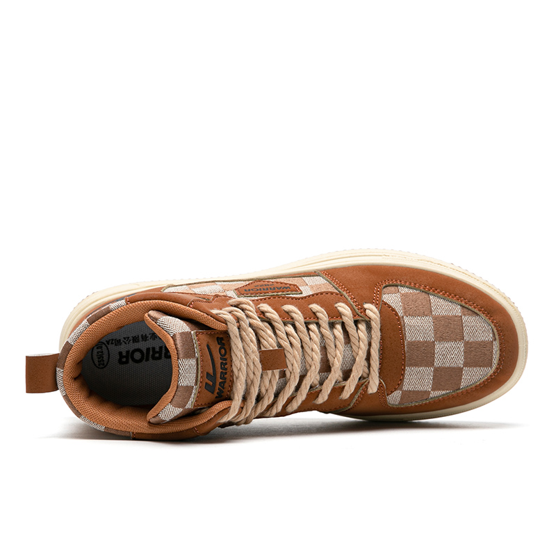 Warrior High 'Brown Checkered' 圖 4