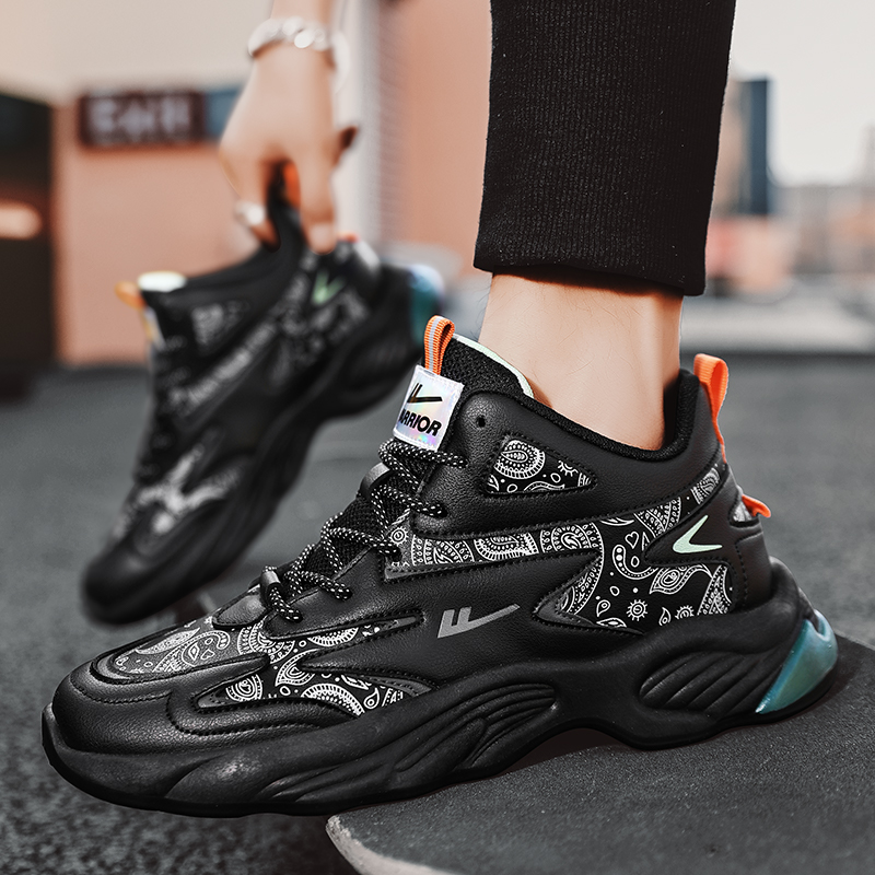 Shop Warrior Tinggi 'Guochao Hitam Perak' WXY(S)-2273C03