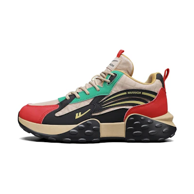 Warrior High 'Khaki Black Red'