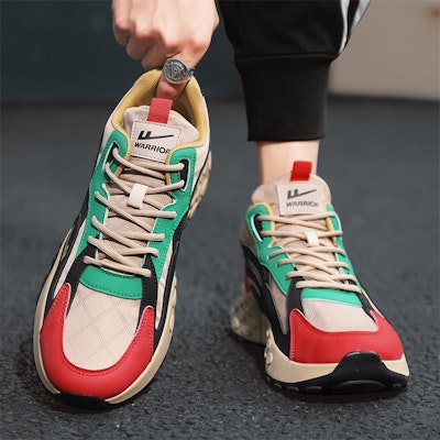 Warrior Tinggi 'Khaki Hitam Merah' WXY-F212C02 Purchase Warrior Tinggi 'Khaki Hitam Merah' WXY-F212C02