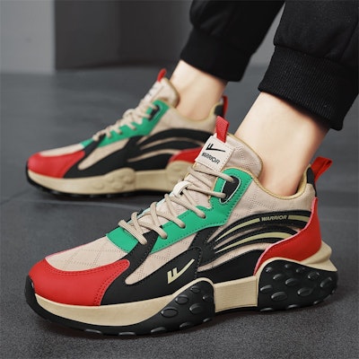 Warrior Tinggi 'Khaki Hitam Merah' WXY-F212C02 Cheap Warrior Tinggi 'Khaki Hitam Merah' WXY-F212C02