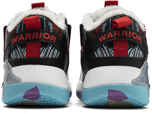 Warrior High 'Street Graffiti Hitam Merah' WBN(JS)-056601 3