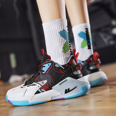 Warrior High 'Street Graffiti Hitam Merah' WBN(JS)-056601 10