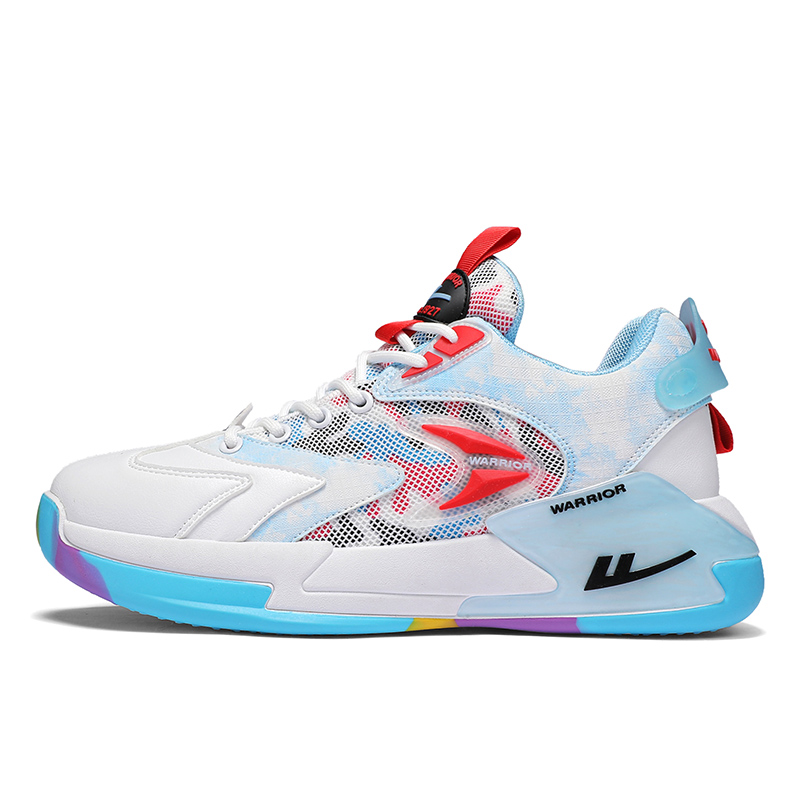 Warrior High 'White Blue Retro'