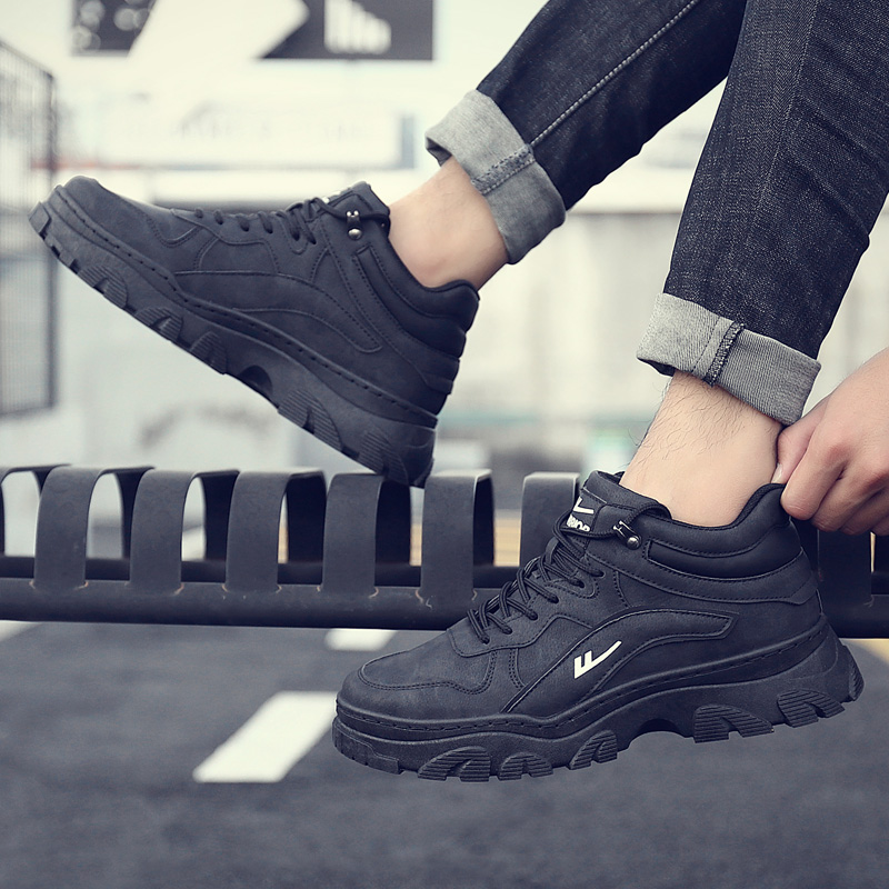 Sizing ウォリアー ハイカット 黒 (Woriā Haikattu Kuro) WXP(WZ)-080803