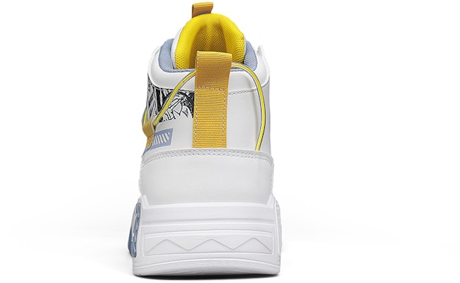 Warrior High-Top 'Blanco Azul Gris Graffiti' WXY-F796C02 Shop Warrior High-Top 'Blanco Azul Gris Graffiti' WXY-F796C02