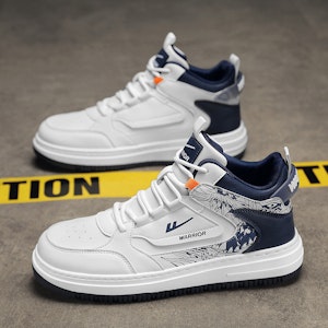 Warrior High-Top 'Blanco Azul Profundo' WXY-F182C01 6