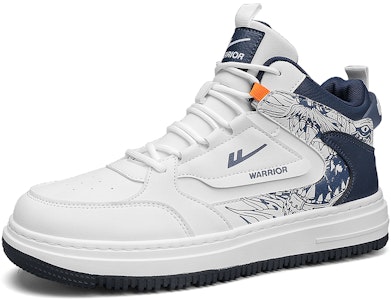 Warrior High-Top 'Blanco Azul Profundo' WXY-F182C01 Lookbook Warrior High-Top 'Blanco Azul Profundo' WXY-F182C01