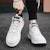 Warrior High-Top 'Putih Biru Gelap' WXY-F182C01