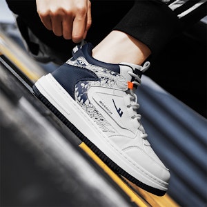 Warrior High-Top 'Blanco Azul Profundo' WXY-F182C01 Cheap Warrior High-Top 'Blanco Azul Profundo' WXY-F182C01