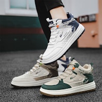 Warrior High-Top 'Putih Biru Gelap' WXY-F182C01 1