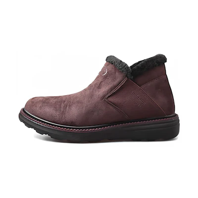 Warrior Huichao 'Brown Fleece Snow Boots'