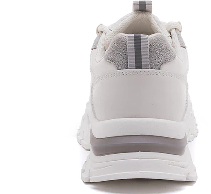 勇士回力 運動休閒 潮流百搭厚底 增高抗磨 低筒 爸爸鞋 男女同款 米灰 Shop 勇士回力 運動休閒 潮流百搭厚底 增高抗磨 低筒 爸爸鞋 男女同款 米灰