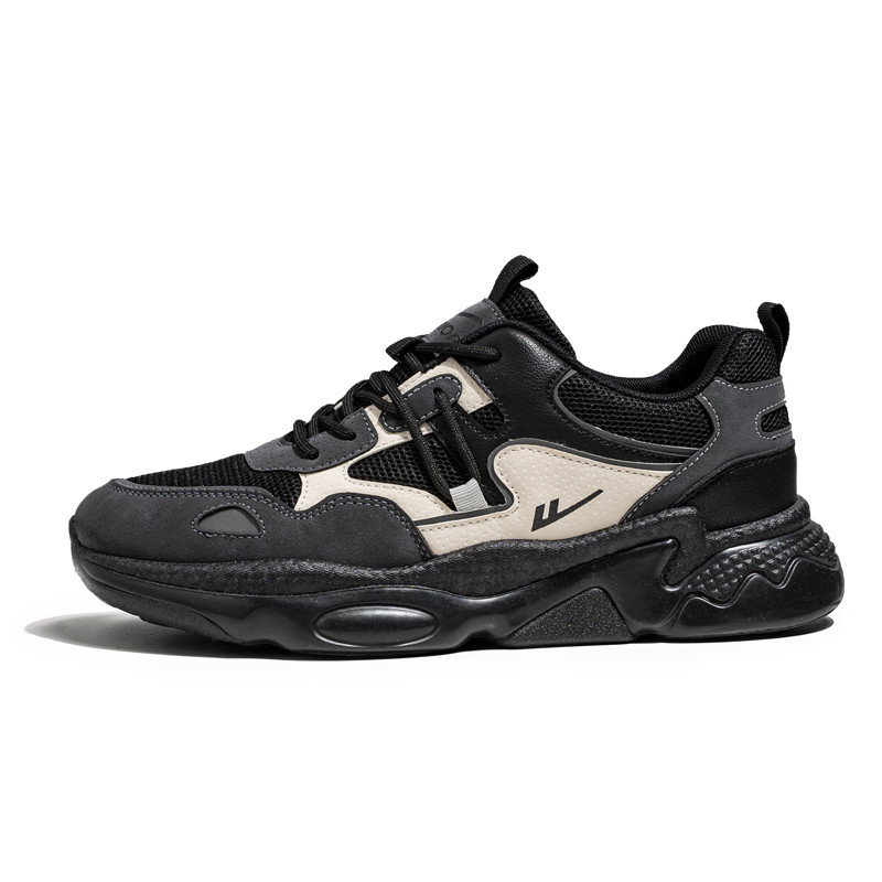 Warrior Low-Top 'Black Beige Grey' WXY(S)-3333N03