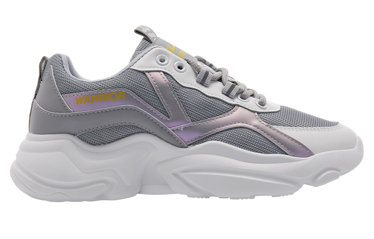 Warrior Low-Top 'Grey White' 圖 2