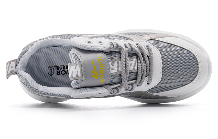 Warrior Low-Top 'Grey White' 圖 3