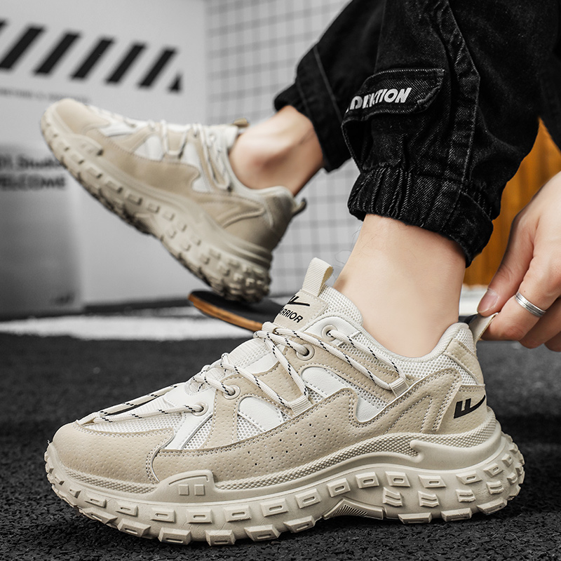 Warrior Low-Top 'Guochao Beige Chunky Dad Shoe' 圖 13