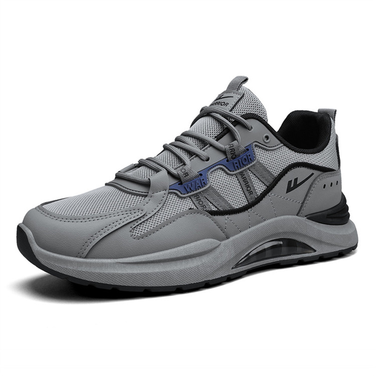 Order Warrior Low-Top ''Grigio Solido-Nero Semplificato'' WXY-F102C