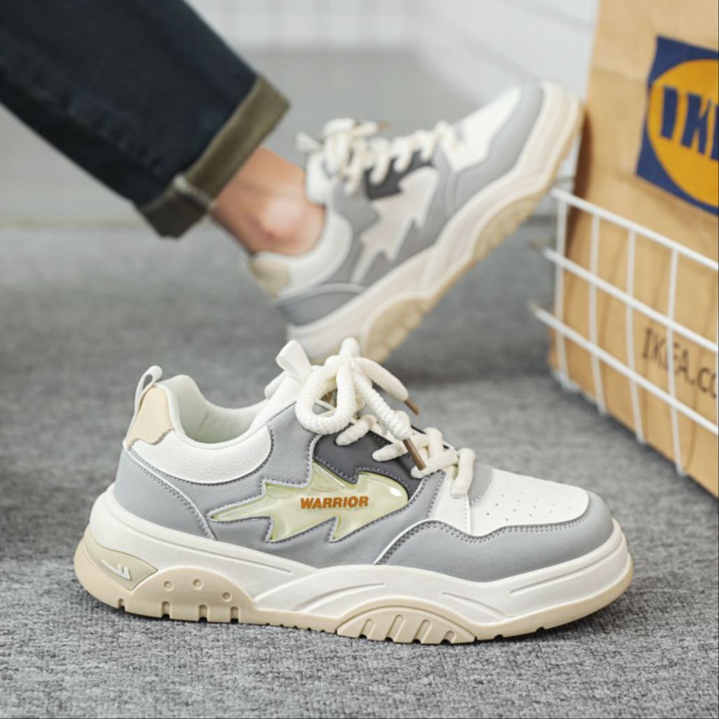 Warrior Low 'Beige Grey' 圖 6