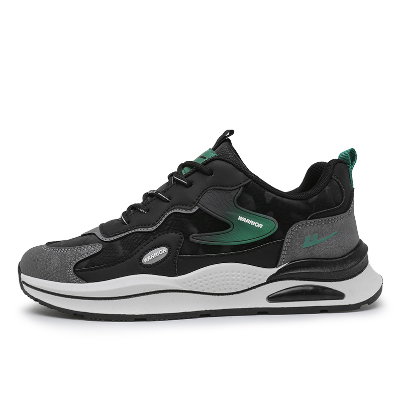 Buy Warrior Low 'Black Grey Green Gradient' WXY(S)-3206N02