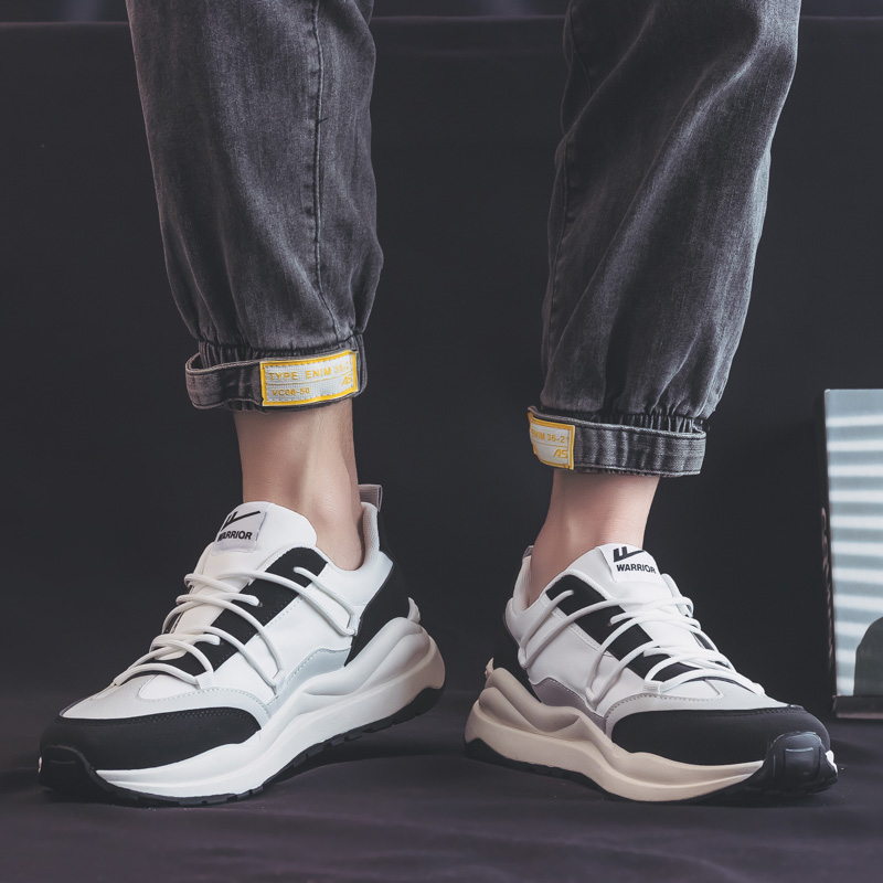 Lookbook Warrior Low 'Black Lifestyle Casual' WXY(S)-1742M07