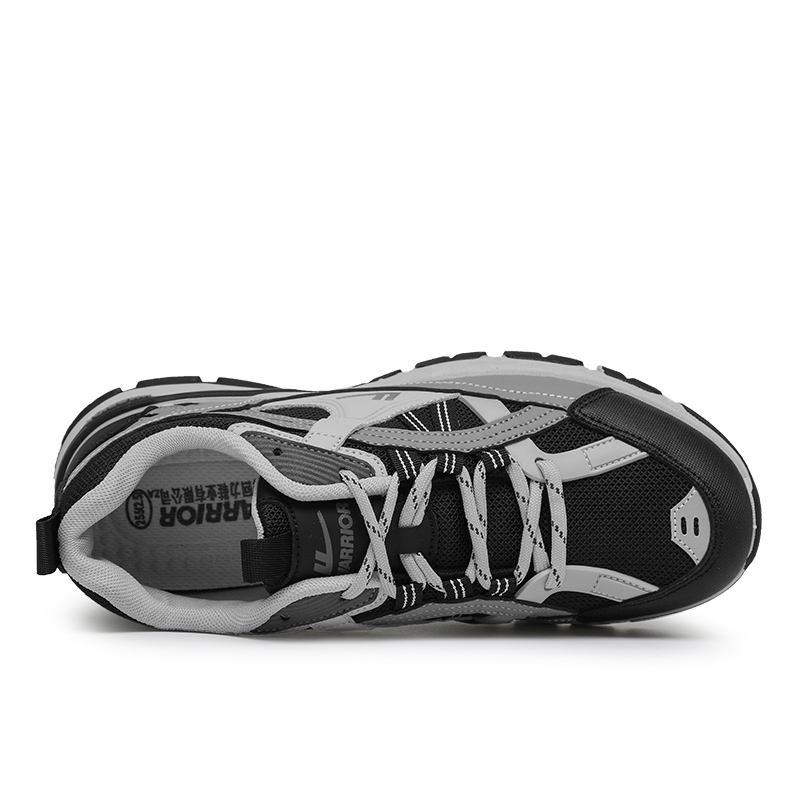 Warrior Low 'Light Grey Black' 圖 4