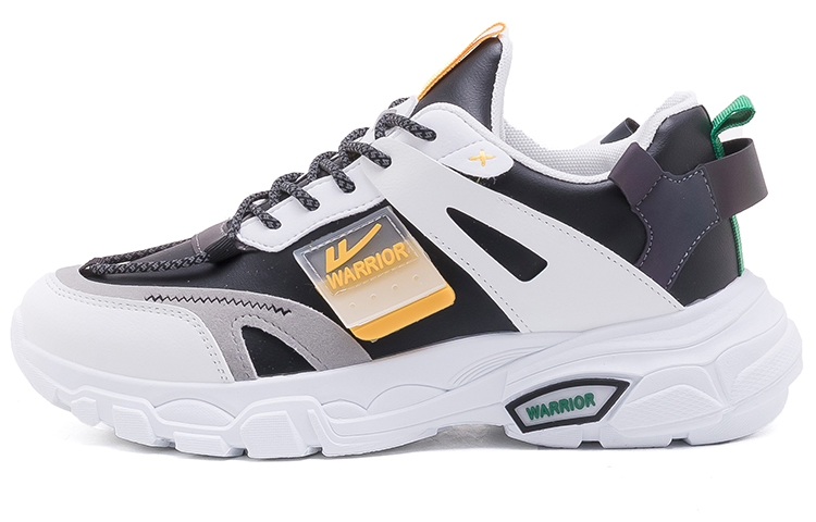 Warrior Low 'White Black'