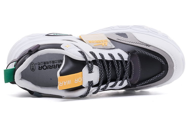 Warrior Low 'White Black' 圖 3