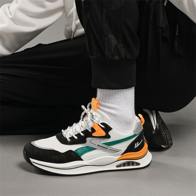 Warrior Low 'White Black Green' 圖 7